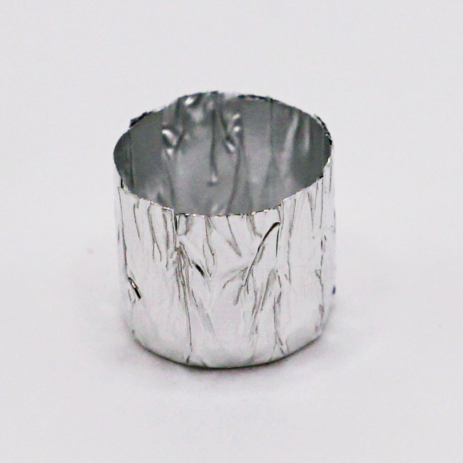 Disposable Aluminium Insert Foil, 6.5 x 8.00mm (x 100)