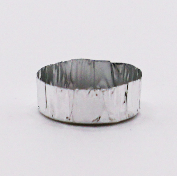 Disposable Aluminium Insert Foil Weighing Pan, 2.75mm x 8mm (x 100)