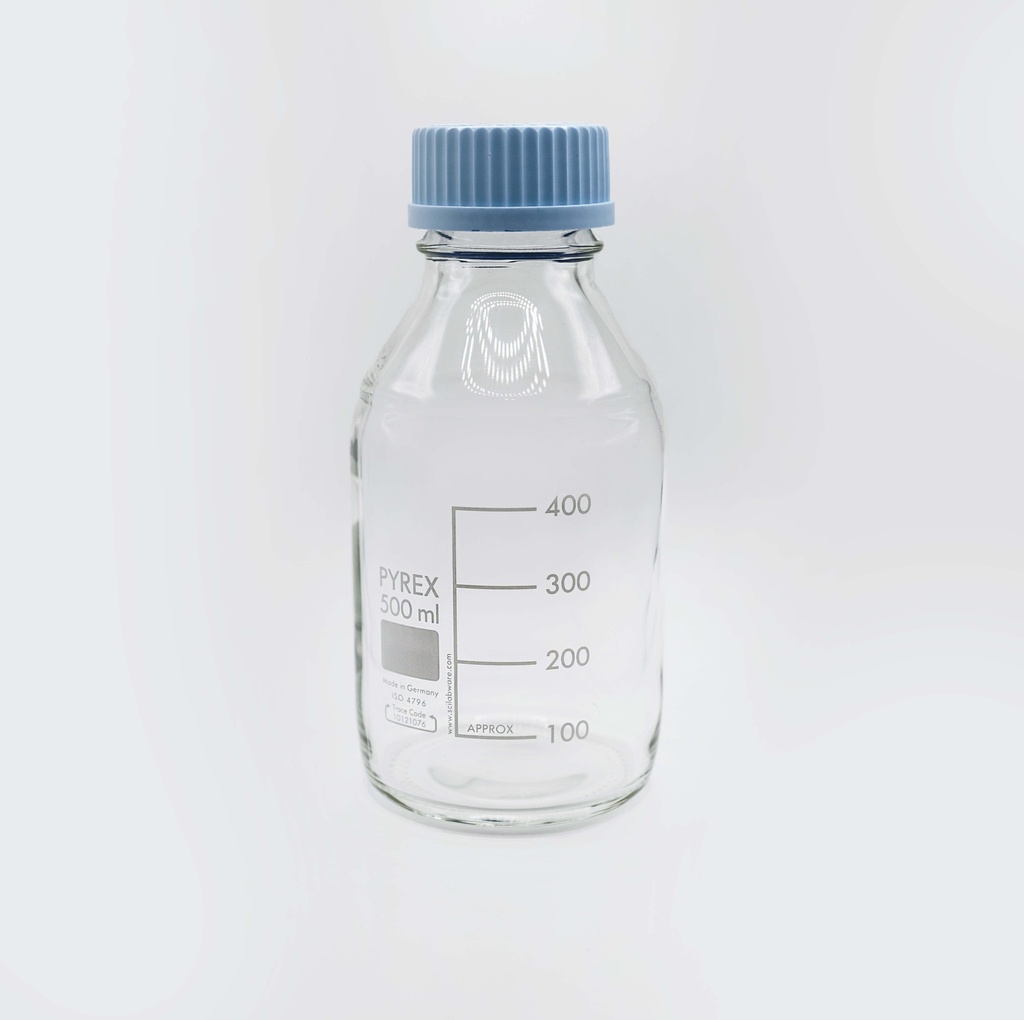 1L Glass Reservoir Bottle+Lid for DVS Instruments