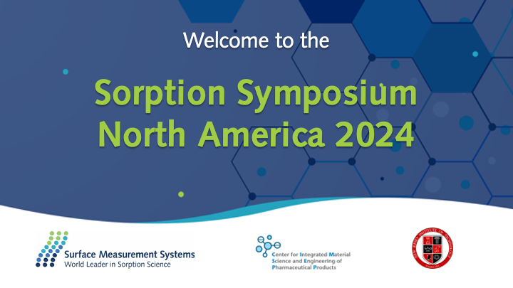 Sorption Symposium 2024 - North America